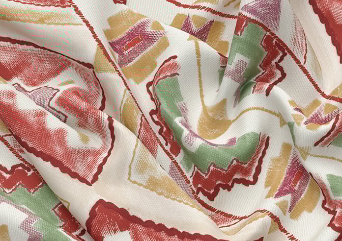 Explorer, Aztec - Motorised Roman Blind - Image 4